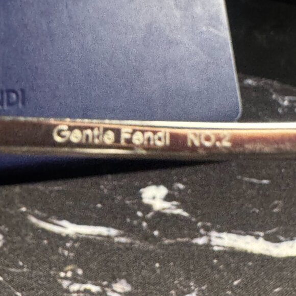 ? GENTLE FENDI No.2 PALLADIUM – (Authentic)[NEVER WORN]